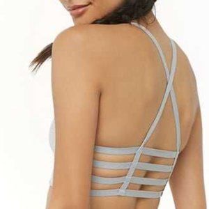 Forever21 - High-Neck Caged Sports Bra